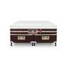 Cama Castor Queen Silver Star Air One Face Pocket Hibrido 158x198x59 + Box Castor - 2