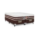 Ver imagem 2 de Cama Box Queen Castor Silver Star Air One Face Pocket Hibrido 158x198x59 + Box Castor