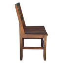 Ver imagem 6 de Conjunto Mesa Jantar Ripada 1,20m 4 Cadeiras Confort Madeira Maciça Imbuia