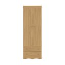 Ver imagem 5 de Guarda-roupa Infantil 62cm 2 Portas e 2 Gavetas Realeza Multimóveis Mp4451 Madeirado