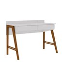 Ver imagem 2 de Escrivaninha Mesa Computador Escritório Quarto Nexus:branco