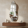 Espelho Orgânico Magnus Lopazzi 90x40cm Corpo Inteiro Decorativo Moderno para Quarto, Sala e Lavabo - 13