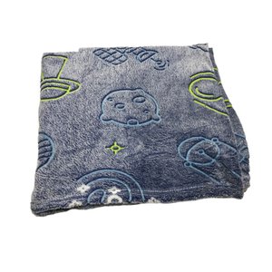 COBERTA MANTA BRILHA NO ESCURO 2,00X1,80 - ETEZINHO AZUL