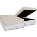 Ver imagem 1 de Conjunto Box Baú Casal: Colchão Espuma Luckspuma D45 Gran Luck Floral Pró Saúde + Base Crc