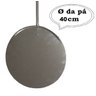 Pá Para Pizza 40cm Forno A Lenha Em Aço Inox E Kit Limpeza - 5