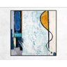 Quadro Abstrato Moderno Para Sala Pintura Mão Pintado - 4
