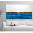 Ver imagem 1 de Quadro Abstrato Moderno Para Sala De Jantar Pintado Original