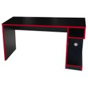 Ver imagem 3 de Mesa para Computador Notebook Gamer 136cm Player F02 Preto/Vermelho - Mpozenato