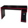 Mesa para Computador Notebook Gamer 136cm Player F02 Preto/Vermelho - Mpozenato - 3