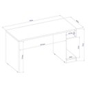 Ver imagem 5 de Mesa para Computador Notebook Gamer 136cm Player F02 Preto/Vermelho - Mpozenato