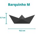 Ver imagem 4 de Estatueta Barquinho Origami M - 16,5cm comp. - Toque 3D: Branco