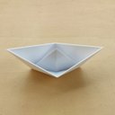 Ver imagem 3 de Estatueta Barquinho Origami P - 13,5cm comp. - Toque 3D: Branco