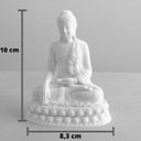 Ver imagem 4 de Buda Decorativo - Estatueta 10Cm Altura -Toque 3D: Preto