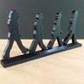 Escultura The Beatles - Abbey Road - Toque 3D: Preto - 3