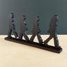 Escultura The Beatles - Abbey Road - Toque 3D: Preto - 2