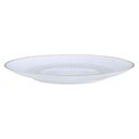 Ver imagem 2 de Aparelho de Jantar 16 Peças em Porcelana Decorada Tramontina Lineare Mesa Posta Almoço Café Chá