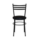 Ver imagem 5 de Kit 6 Cadeiras Epoxi Preta para Cozinha: Preto