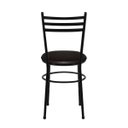 Ver imagem 5 de Kit 6 Cadeiras Epoxi Preta para Cozinha: Marrom