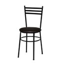 Ver imagem 2 de Kit 6 Cadeiras Epoxi Preta para Cozinha: Marrom