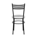 Ver imagem 5 de Kit 6 Cadeiras Epoxi Preta para Cozinha: Branco