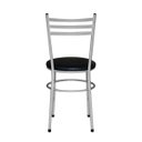 Ver imagem 5 de Kit 6 Cadeiras Epoxi Cinza para Cozinha: Preto