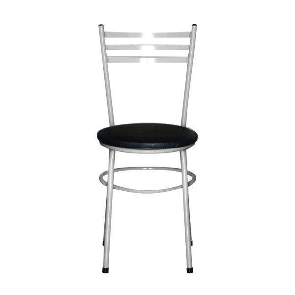 Kit 6 Cadeiras Epoxi Cinza para Cozinha: Preto - 3