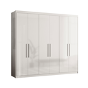 Ver imagem 1 de Roupeiro Casal 6 Portas Houston Branco