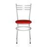 Kit 6 Cadeiras Epoxi Cinza para Cozinha: Vermelho - 3