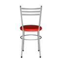 Ver imagem 5 de Kit 6 Cadeiras Epoxi Cinza para Cozinha: Vermelho