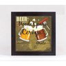 Quadro Cofre Porta Moedas Quadrado - Chopp Moedas 1003 - 1
