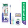 Kit Ortodontia GUM Sunstar - Azul - 1