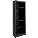 Ver imagem 4 de Estante Armário Alta Livreiro Multiuso Office 5 Prateleiras Preto