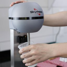 Batedor de Milk Shake 1 Copo 0,8L Profissional Inox BMS-N 220V Skymsen + Concha de Sorvete Extrator - 14