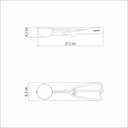 Ver imagem 5 de Batedor de Milk Shake 1 Copo 0,8L Profissional Inox BMS-N 220V Skymsen + Concha de Sorvete Extrator