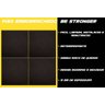 Placa de borracha para Academias e CrossTraining 1m² Alta Performance Resistente Profissional Be - 6