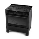 Ver imagem 2 de Fogão Itatiaia Essencial Piso 5 Bocas Preto Super Chama Bivolt 3700000179