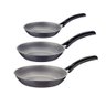 Jogo de Frigideiras Turim em Alumínio Antiaderente Starflon Chumbo 3 Pç - Tramontina - 1