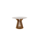 Ver imagem 1 de Mesa de Jantar Redonda 1,10 Vênus - Domus Móveis