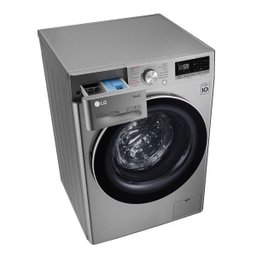 LAVA E SECA SMART LG 13KG 220V ACO ESCOVADO COM INTELIGENCIA ARTIFICIAL AIDD VC4 - 9