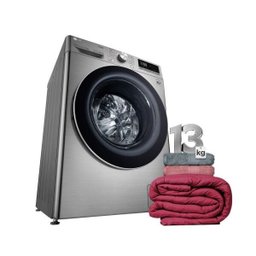 LAVA E SECA SMART LG 13KG 220V ACO ESCOVADO COM INTELIGENCIA ARTIFICIAL AIDD VC4 - 3