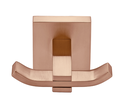 Ver imagem 2 de Cabide Duplo Para Banheiro - Quadrado Em Latão Rose Gold Fosco HB-A012RF Harmony Cabide Quadrado Ros
