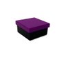 CAIXA MDF ROXO NEON & PRETO - PRESENTE, ORGANIZAR - 1