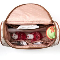 Mochila Maternidade 2 em 1 Bella Bege Just Baby - 3