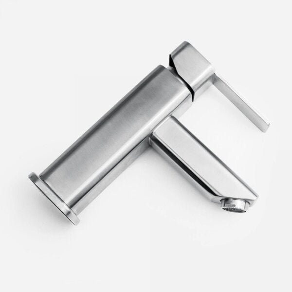 Torneira Baixa para Banheiro Monocomando 18,5x15cm Inox Adda Bela Metais - 9