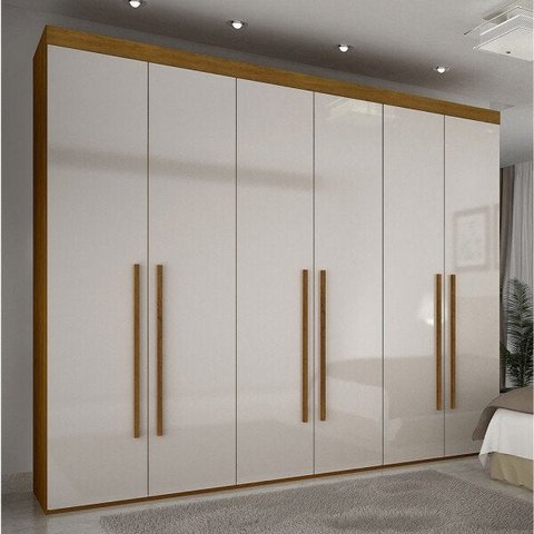 Guarda-roupa Casal Maya 6 Portas e 6 Gavetas Rufato