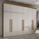 Ver imagem 1 de Guarda-roupa Casal Maya 6 Portas e 6 Gavetas Rufato