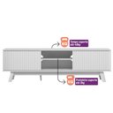 Ver mais imagens de Rack Para Tv 70 Polegadas Ripado São Francisco Linea Brasil