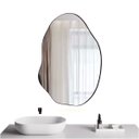 Ver imagem 4 de Espelho Banheiro Organico Inteligente Touch Led 3 Cores + Desembacador 80x60 Cm