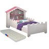 Cama Infantil Castelo Princesa com Colchão - 5