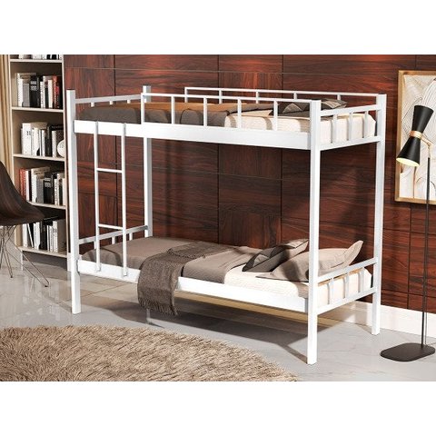 Beliche de Aço Tubular Reforçado Mônaco Branco